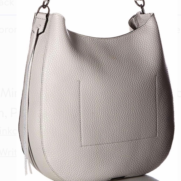 Unlined Convertible Whipstitch Putty Leather Hobo